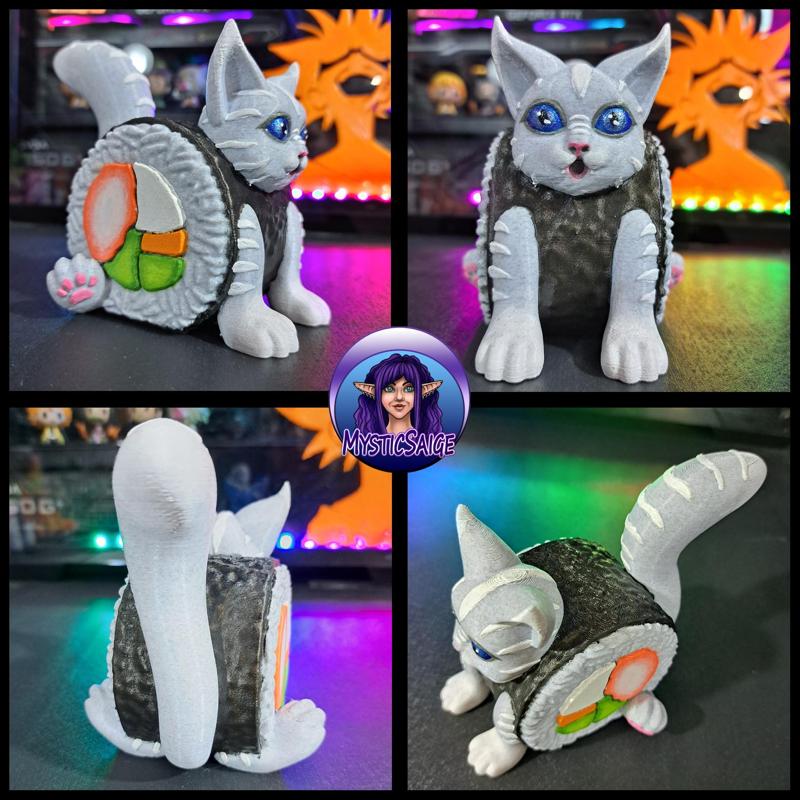 Sushi Cat - No Supports neeed!