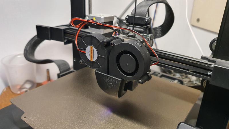 Creality Ender 3 V3 SE dual 5015 blower minimal weight 2pcs