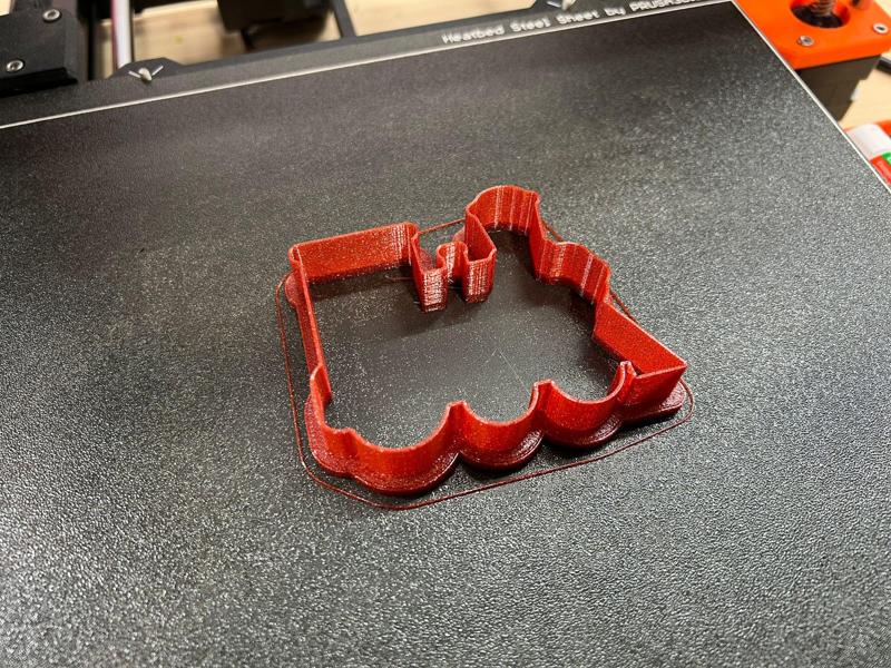 Train cookie cutter