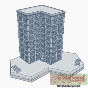 Gothic Building 83 Hex Map Scale HMSG083