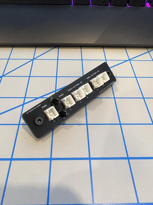 "Shammy" 2 Pin XH Splitter PCB Spacer