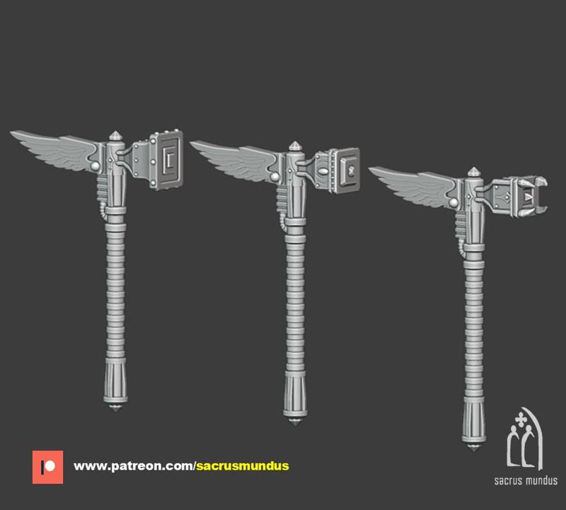 Winged Hammers for Space Super Soldiers