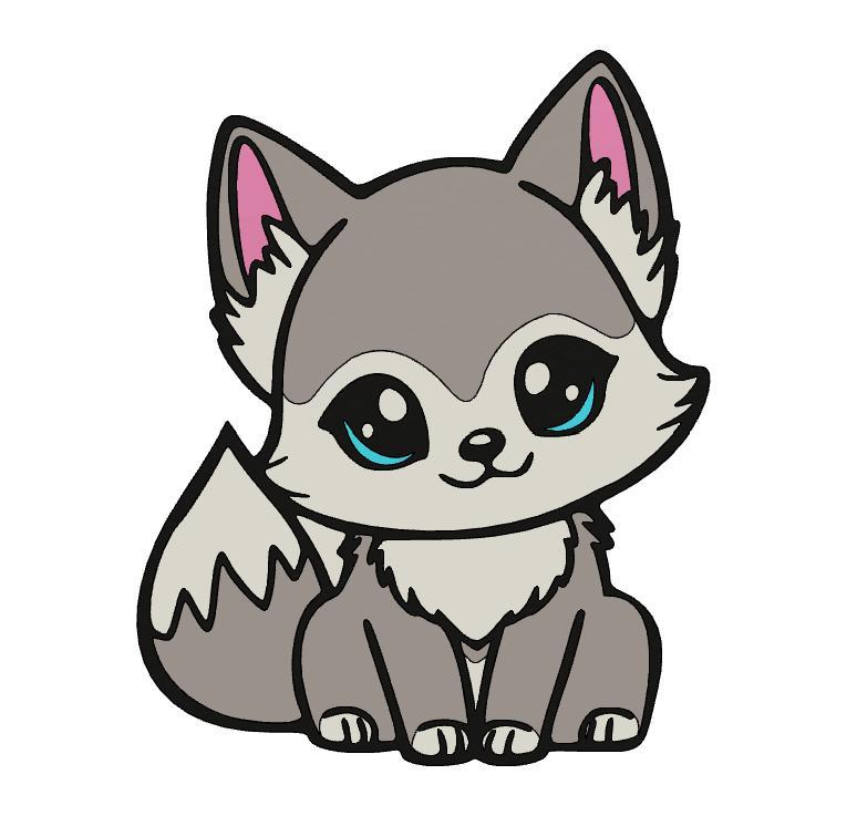Cute wolf - Erick