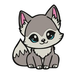Cute wolf - Erick