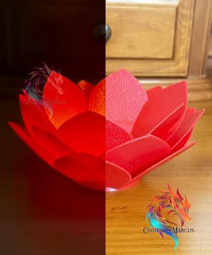 Flower Tealight Candle / no supports / 3mf included