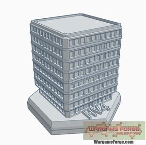 Sci-Fi Building 38 Hex Map Scale HMSSF038