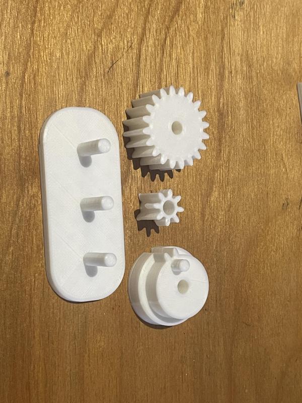 Prototype Mechanism for Mechanical Counter