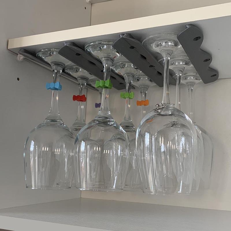 Rack for Stemmed Glass Small or Large - Wine, Liquor, Aperitif, Shot Glass