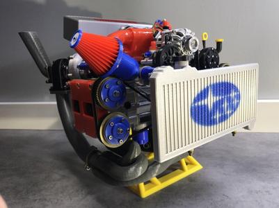 Subaru EJ20 Cutaway model