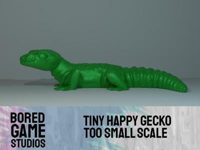 Tiny Happy Gecko