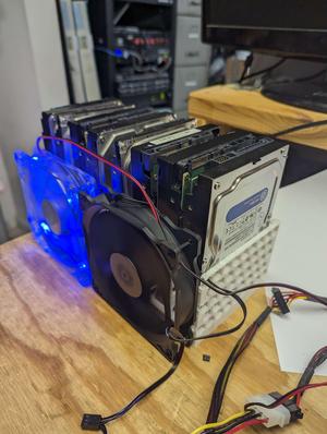 3.5" Hard Drive Testing Tray