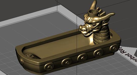 DRAGON INCENSE BURNER
