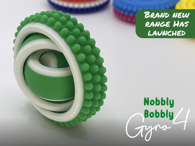 Gyro4 Nobbly Bobbly Fidget Spinner