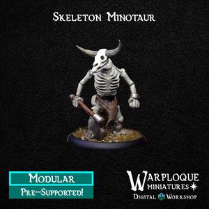 Skeleton Minotaur