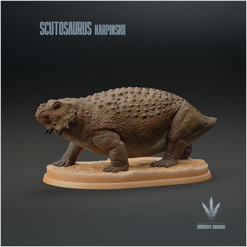 Scutosaurus karpinskii : Walking