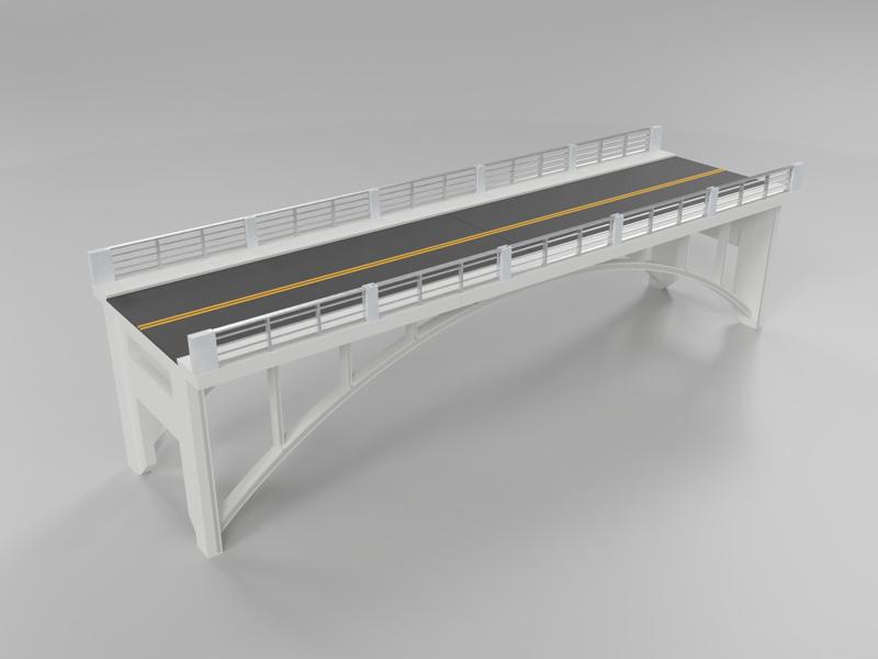 Arch Bridge as display shelf for 1:43 models  (fits IKEA Besta)