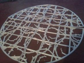 Spike Growth Spell Template - 25mm