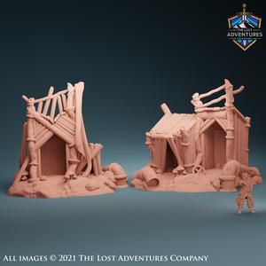 Sewer Shacks (Set of 2)