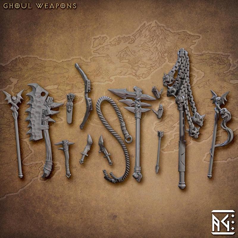 Standalone Weapons and Hands (Horrors of Rodburg Barrows)