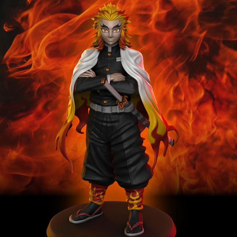 Rengoku - Demon Slayer - V2 3D