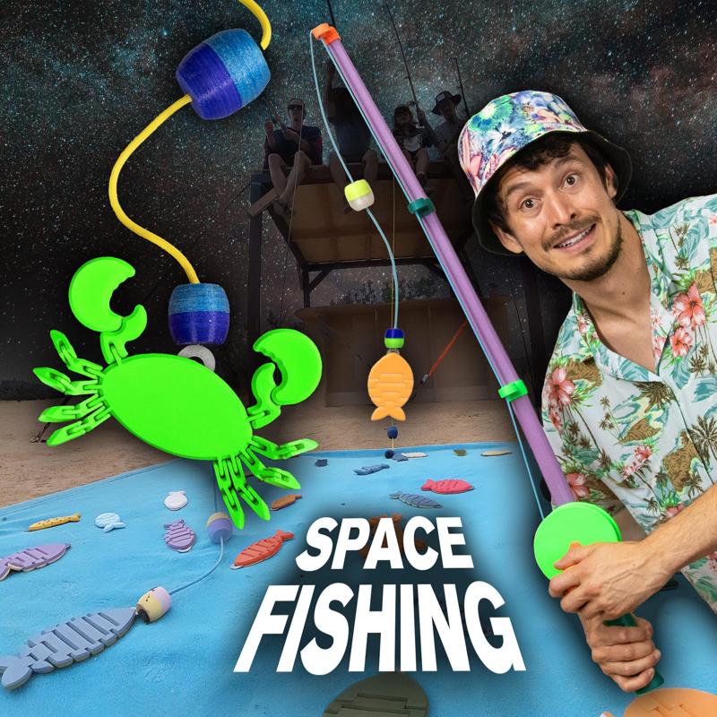 Space Fishing // Magnetic Fishing Game