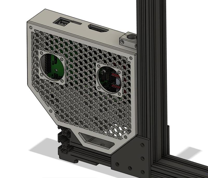 Manta M5P + CB1 Case Box for Prusa Bear Upgrade