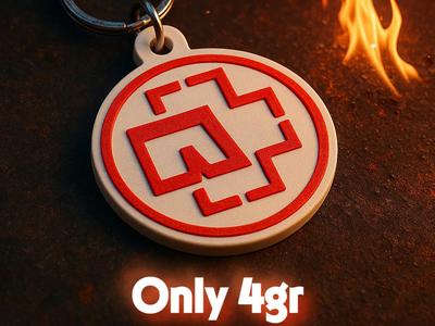 Rammstein Keychain