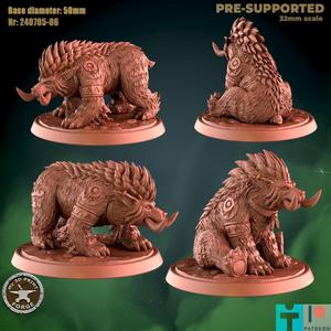 Druid Bear Form Troll Two Models