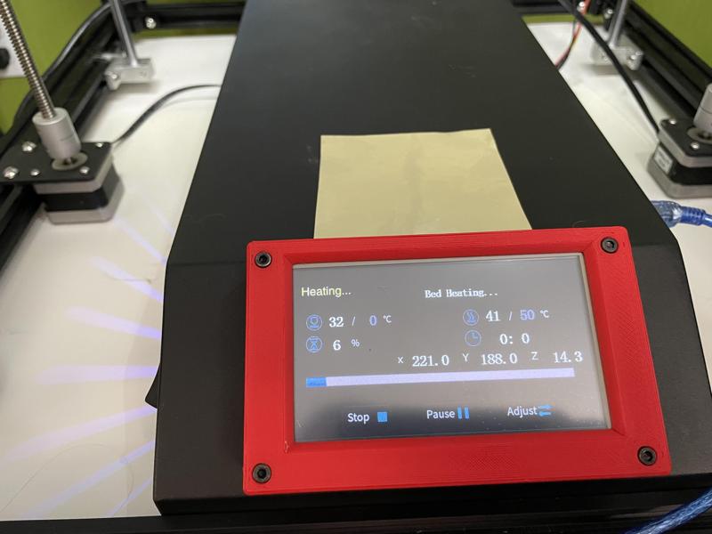 Ender 5 Plus Stock Screen Case