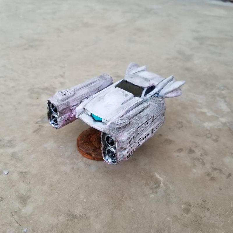 Double Rotor (Tall) Pod Engines for MRF (Gaslands)