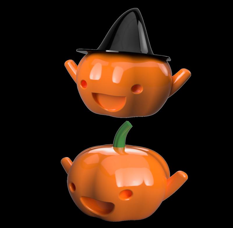 Cute Halloween Pumpkins