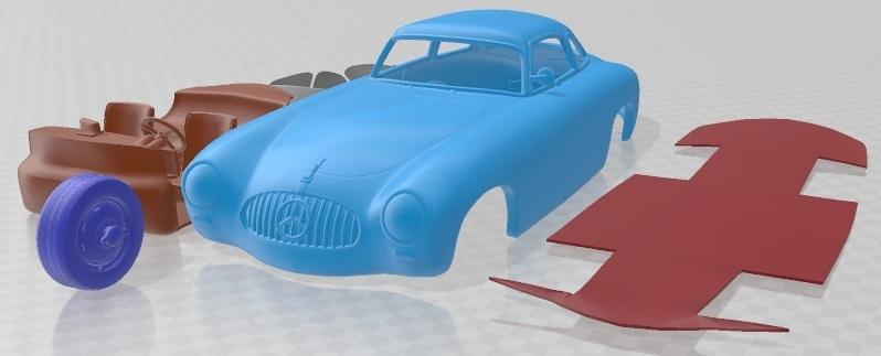 Mercedes Benz SL Class 1952 Printable Car