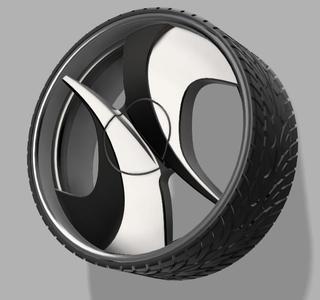 1/25 26" Assasyn wheel+ Glitch Variant