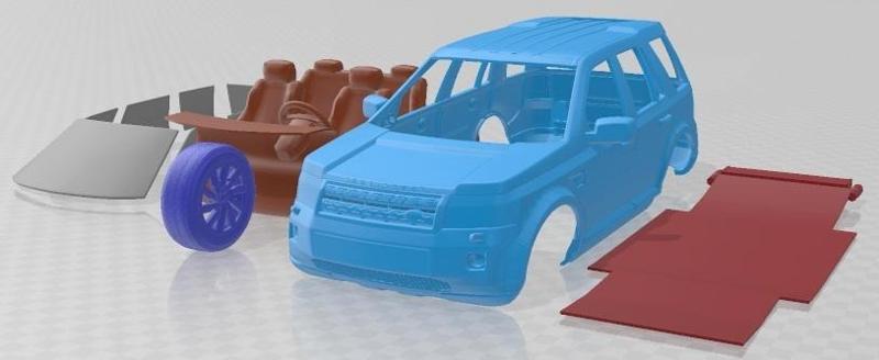 Land Rover Freelander 2011 Printable Car