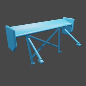 SPOILER MITSUBISHI LANCER EVOLUTION IX TIME ATTACK