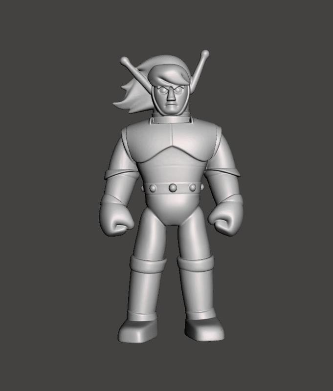 RETRO STYLE FAN ART Magma Ambassador GOLDAR SOFUBI