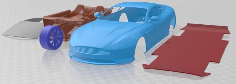 Aston Martin DB9 2013 Printable Car