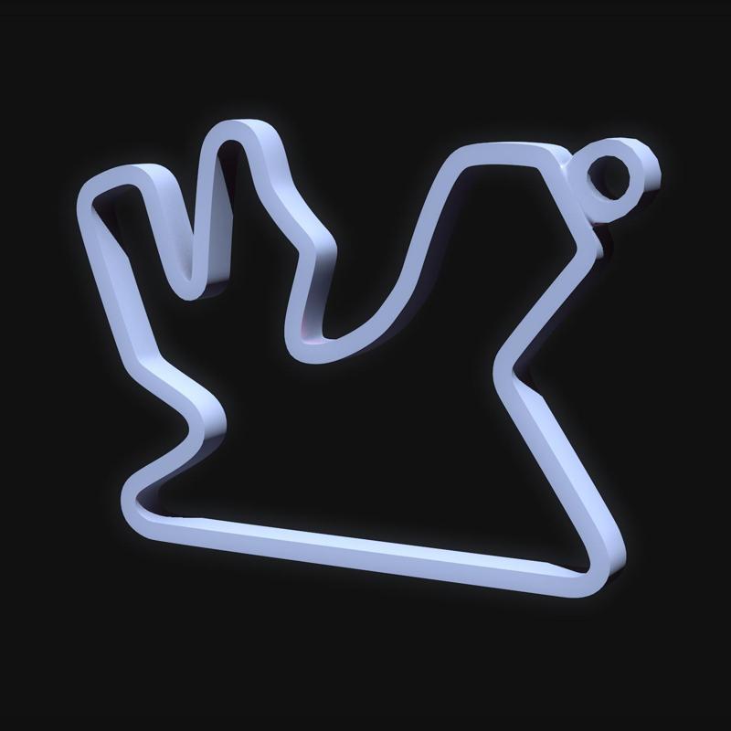 KEY RING LOSAIL - FORMULA 1 - 2024