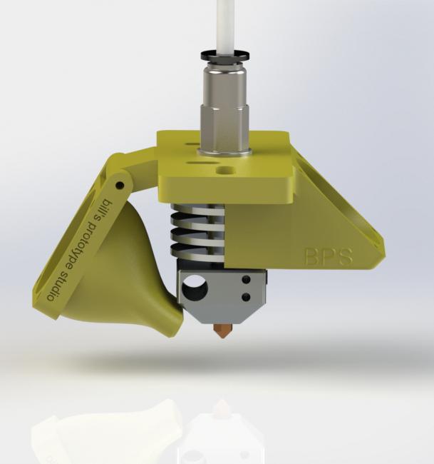 BPS Extruder Adapter Fan Mount 2x