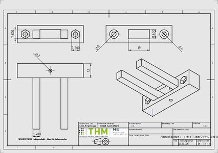 ANET A8 X- axis belt Tensioner (x- Achsen Riemenspanner) M4 