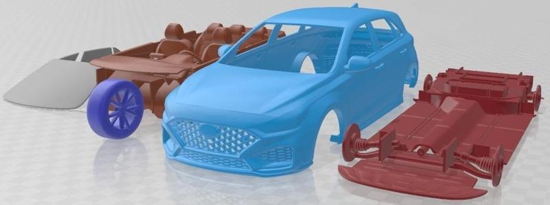 Hyundai I30 N 2021 Printable Car