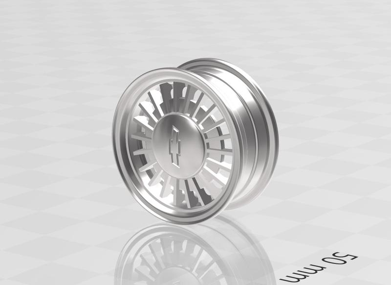 Chevrolet Chevette GM wheels  for scale model 1/18 1/24 etc.