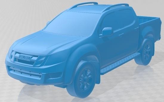 Isuzu D Max Double Cab Huntsman 2014 Printable Car