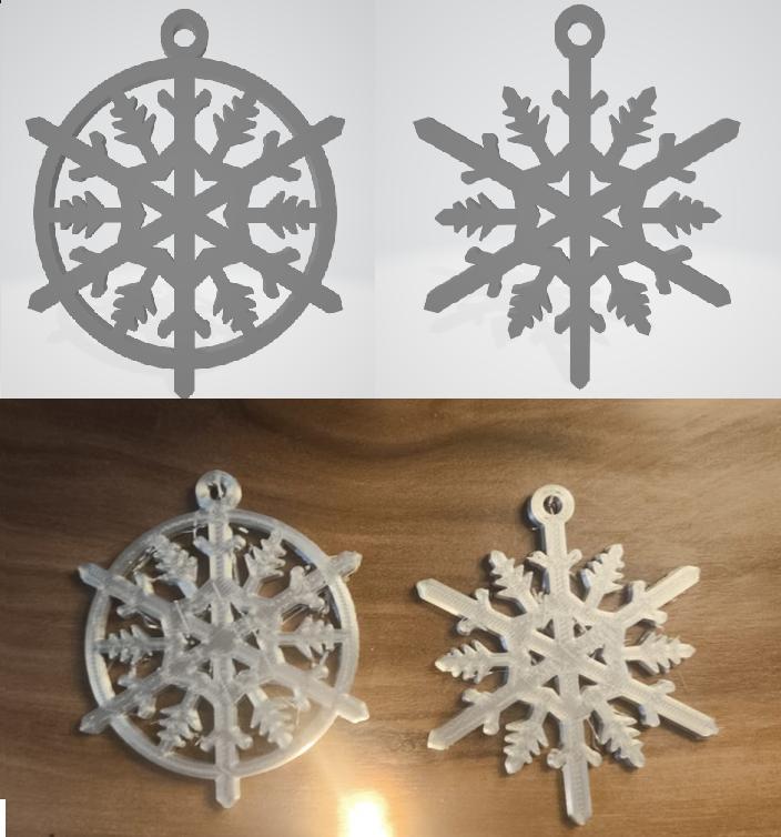 Snowflake christmas