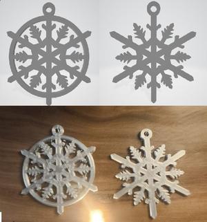 Snowflake christmas