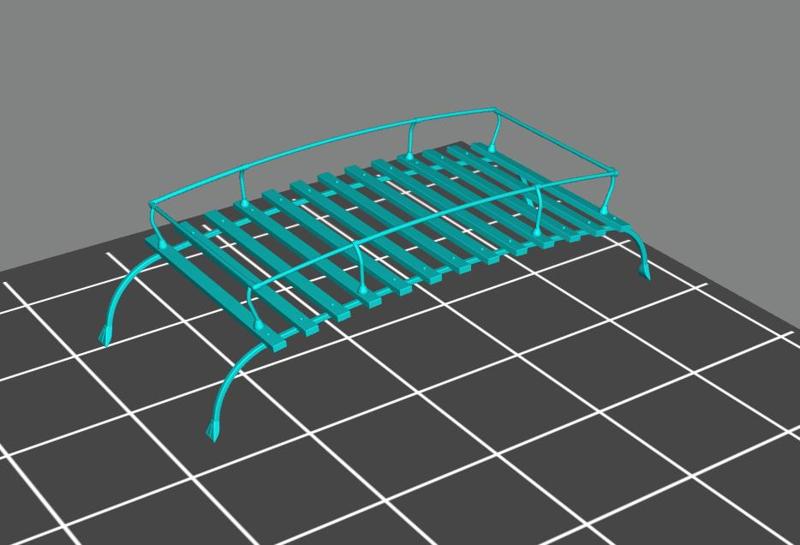 VW T1 Samba Pritsche Roof Rack