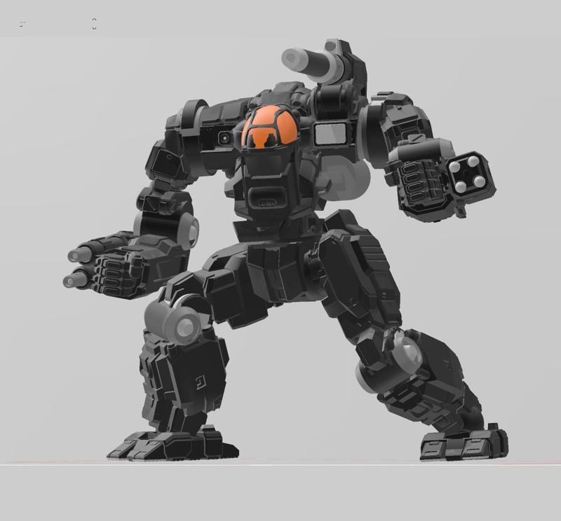 American Mecha Hounddog new poses