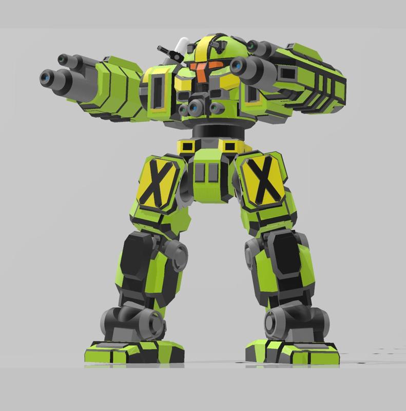 American Mecha Flashbulb new poses