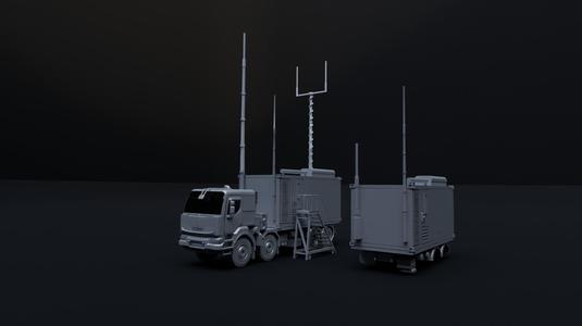 French Renault Kerax Command Truck for SAMP T NG