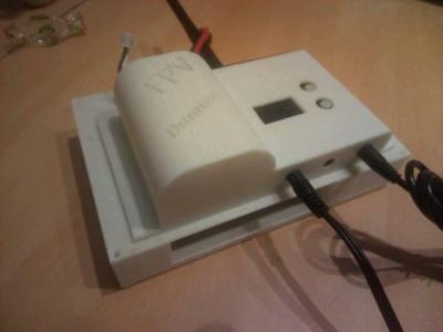 support RC832, lipo 1500mah 3S pour ecran 7 pouces